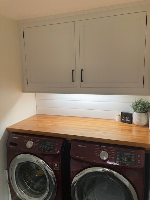 Laundry room remodel in Franklin, MA