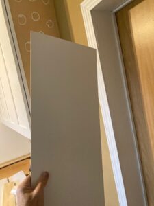 Install paneling - Gluing trick